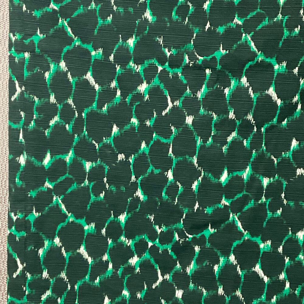 BODEN Modern Pencil Skirt Animal Print Black Kelly Green Knee Skirt sz 10L Tall - Picture 2 of 13